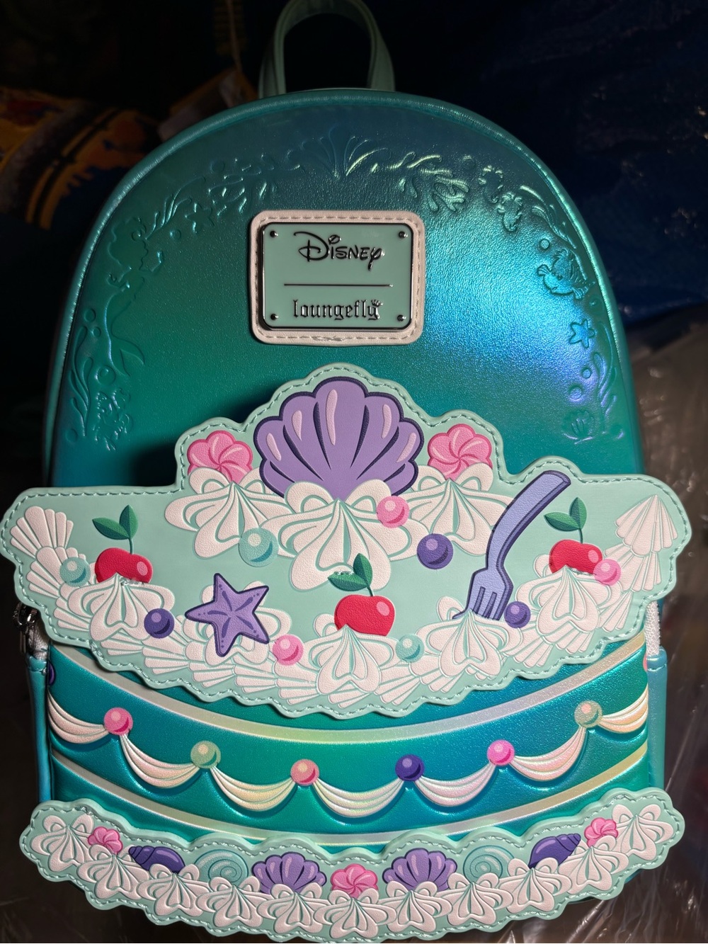 Loungefly Mermaid cake Mini Backpack